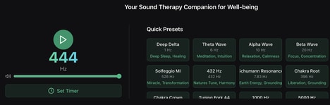Sound Therapy Platforms
