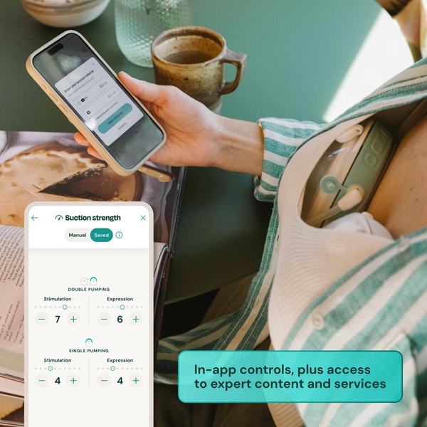 App-Controlled Breast Pumps