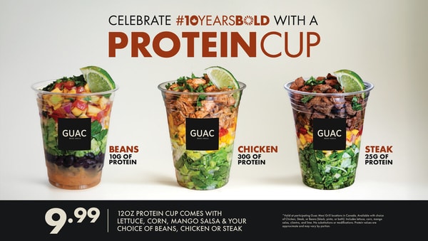 Customizable Protein Cups