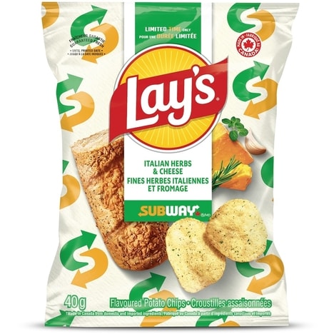 Cheesy Italian Potato Chips