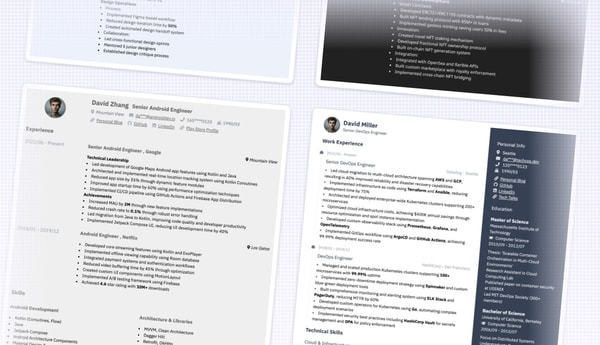 Career Development Tools