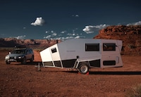 Aerodynamic Off-Grid Camping Trailers Image 2