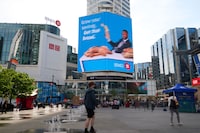 Glitching Movie-Inspired Banking Billboards Image 2