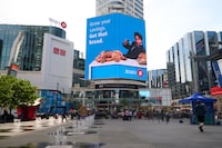 Glitching Movie-Inspired Banking Billboards Image 4