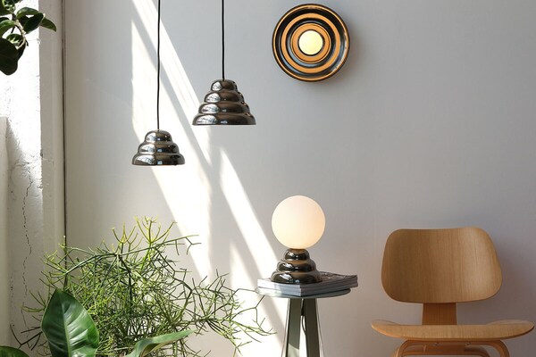 Textured Ceramic Lighting