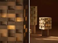 Eggshell Block Lamp Image 2