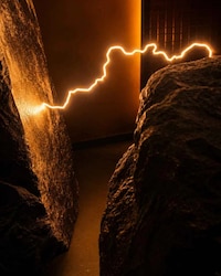 Marble Lightning Lamps Image 3