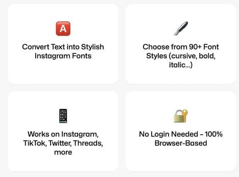 Social Media Text Styling