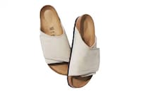 Minimal Suede Sandals Image 3