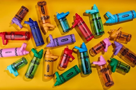 Crayon-Inspired Bottles