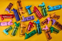 Crayon-Inspired Bottles