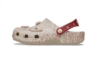 Sleek Map-Printed Clogs Image 2