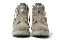Textured Leather Boots Image 2