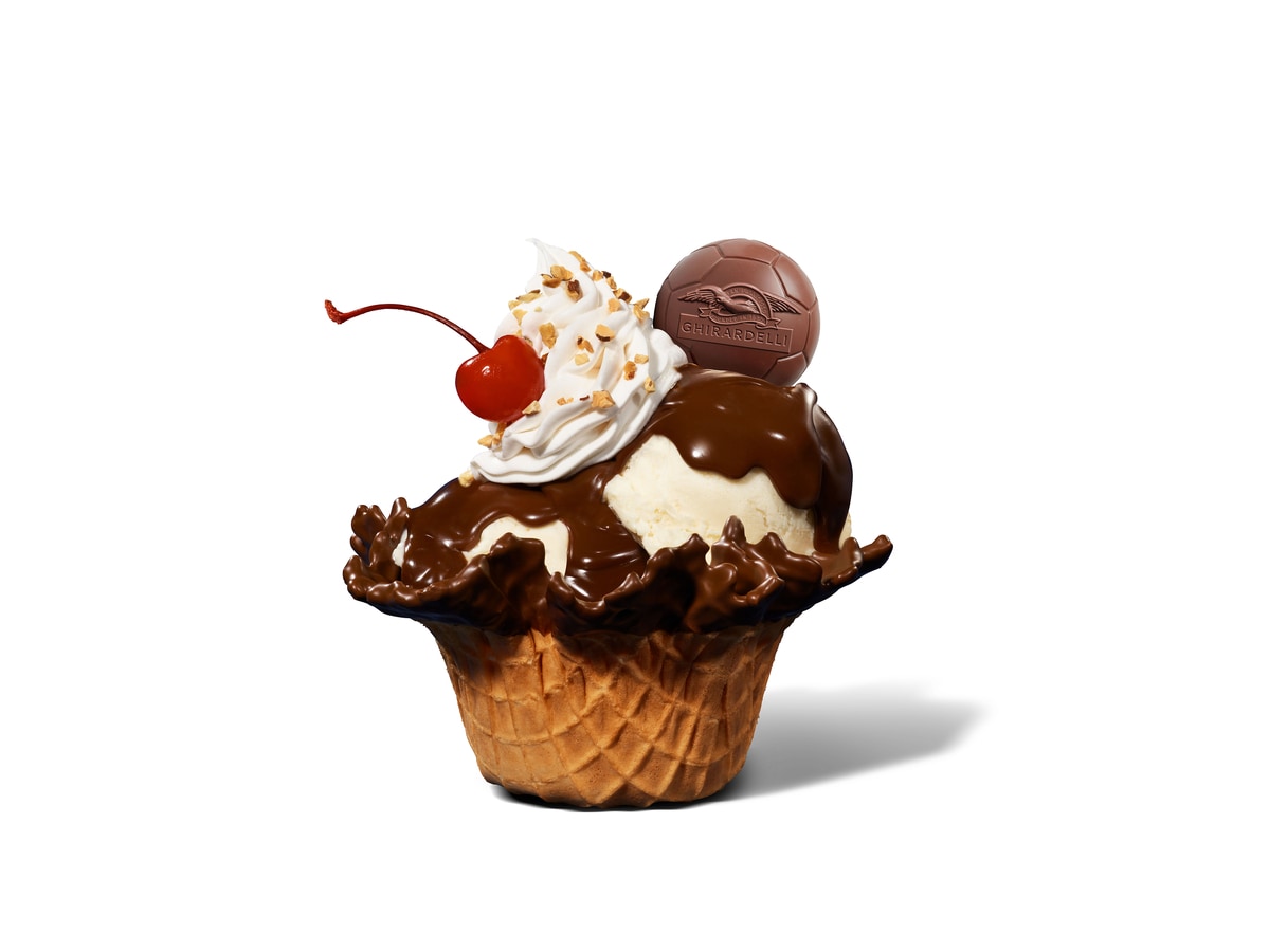 Soccer-Themed Sundaes
