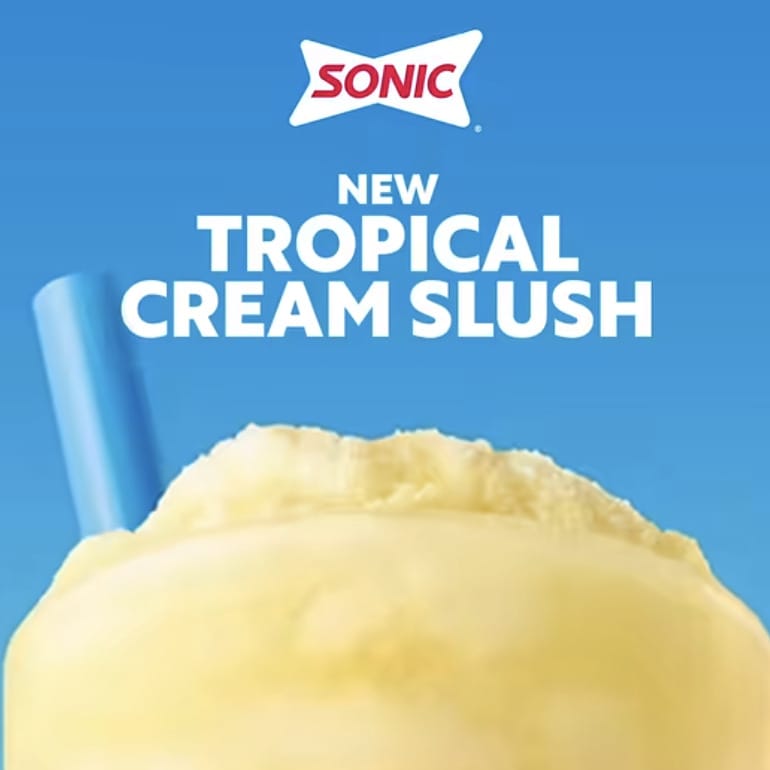 Creamy Pineapple Slushies