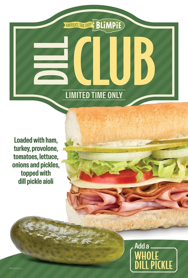 Pickle-Flavored Club Sandwiches