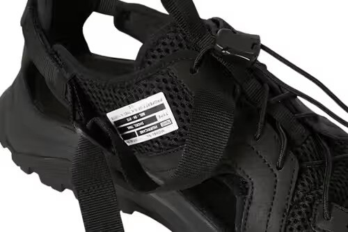 Monochrome Sport Sandals: The N.HOOLYWOOD TPES x Teva Hurricane