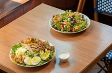 Croissant Crouton-Topped Salads