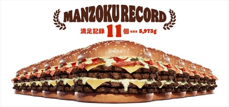 Oversized Burger Eating Contests