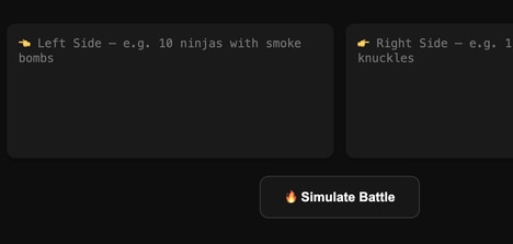 AI Battle Simulators