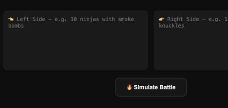 AI Battle Simulators