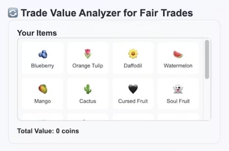 Roblox Value Calculator