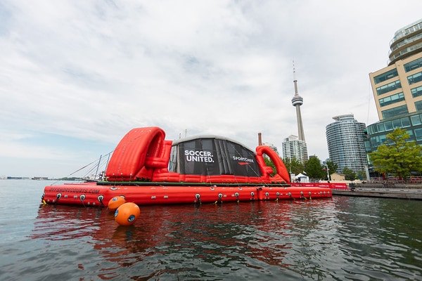 Floating Futsal Pitches