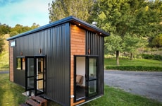 Demure Dual-Door Tiny Homes