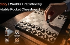 Micro-Sized Titanium Chess Sets