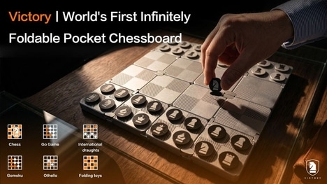 Micro-Sized Titanium Chess Sets