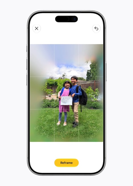 AI-Powered Photo Reframing