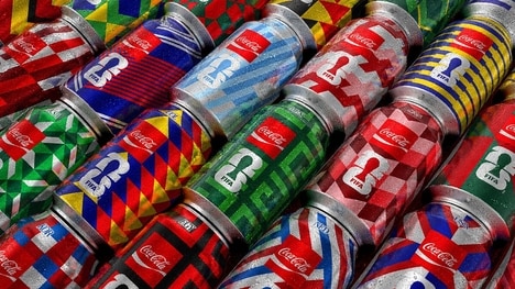 Jersey-Inspired Soda Cans
