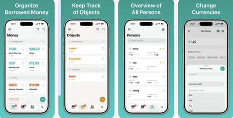 Personal Lending Trackers
