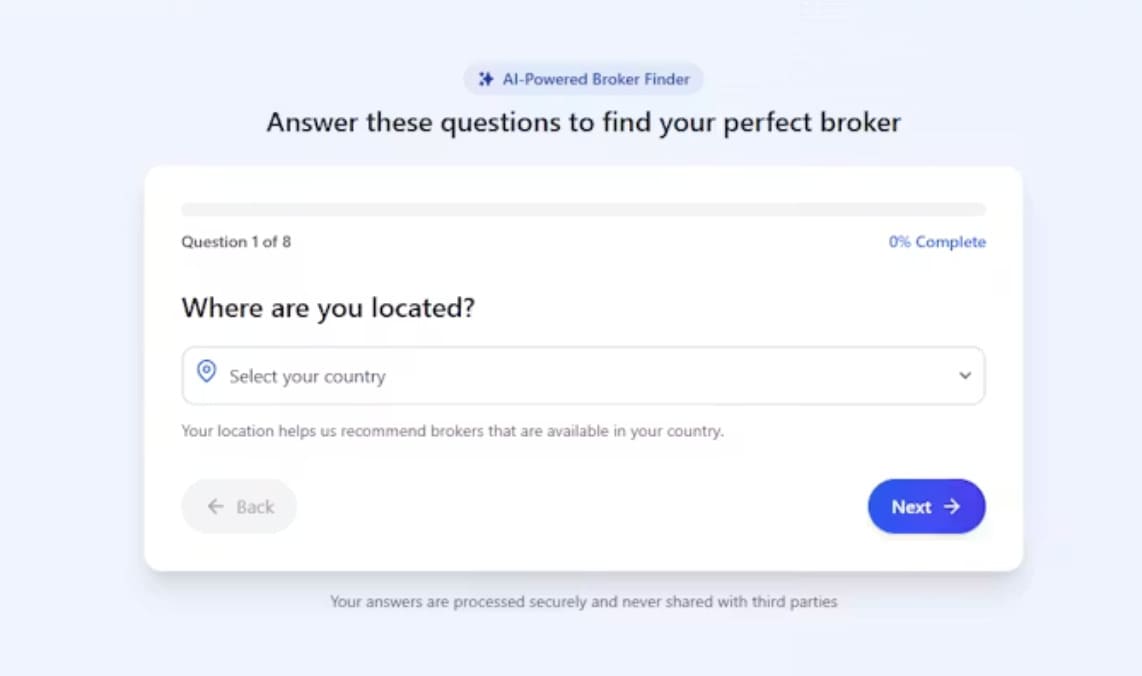 Broker Matching Tools