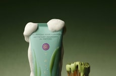 Matcha-Powered Foaming Cleansers