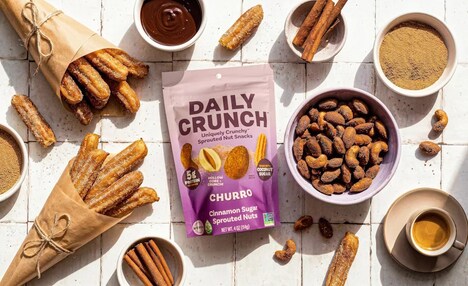Churro-Flavored Sprouted Nut Snacks