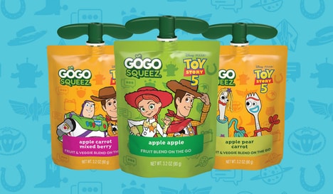 Movie-Branded Fruit Snack Pouches