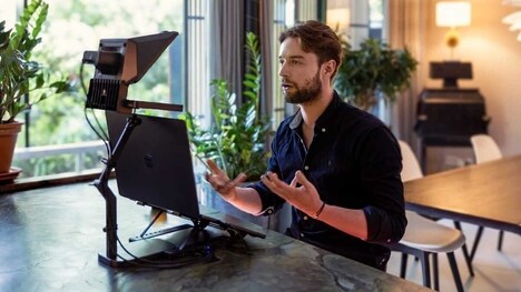 Teleprompter-Style Video Meeting Systems