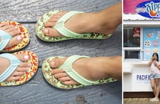 Pellet-Like Dessert-Inspired Flip-Flops