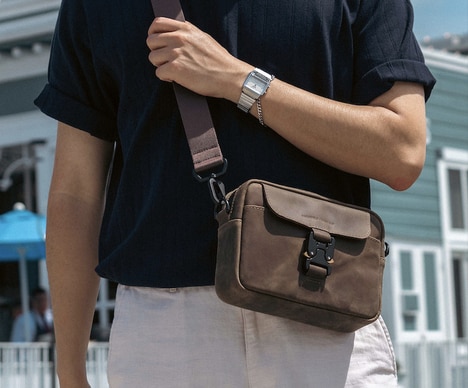 Compact Ultra-Stylish Leather Slings