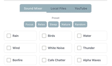 Focus Rhythm Tools