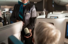 refreshing in-flight beverage menus