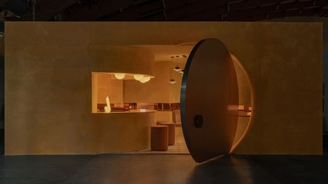 Cylindrical Hospitality Interiors