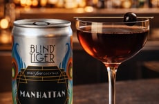 Non-Alcoholic Canned Manhattan Cocktails