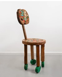 Autobiographical Wood Chairs Image 2