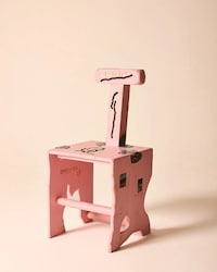 Autobiographical Wood Chairs Image 3