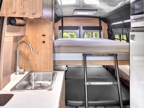 Loft-Equipped Camper Vans
