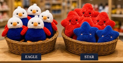 Patriotic Plush Companions