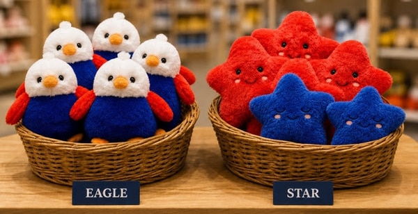 Patriotic Plush Companions