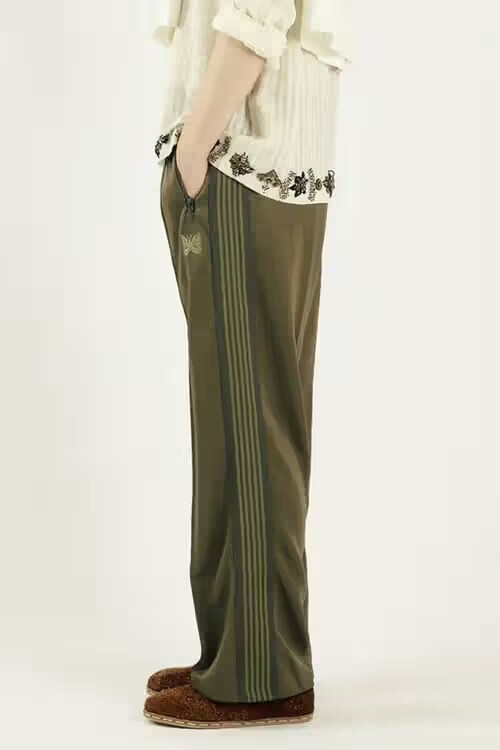 Straight-Leg Track Pants: JOURNAL STANDARD x NEEDLES Track Pants